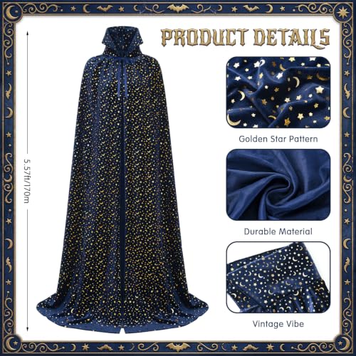 Enchantress Goth Wizard Vampire Costume for Halloween Witch Cosplay