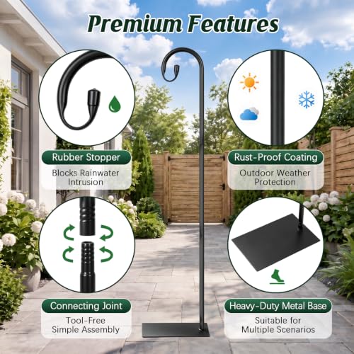 Wind Resistant Pole for Patio