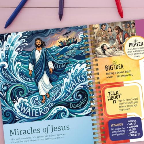 Ages 5-13 52-Week Kids Bible Devotional