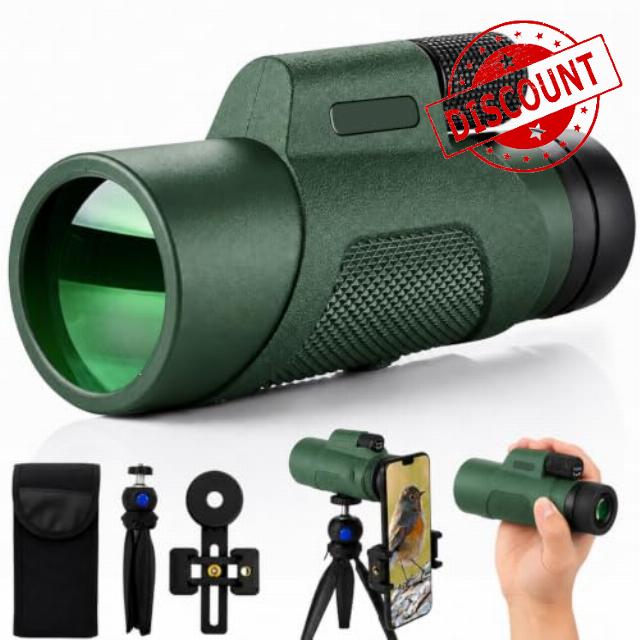 12x50 Monocular for Adults