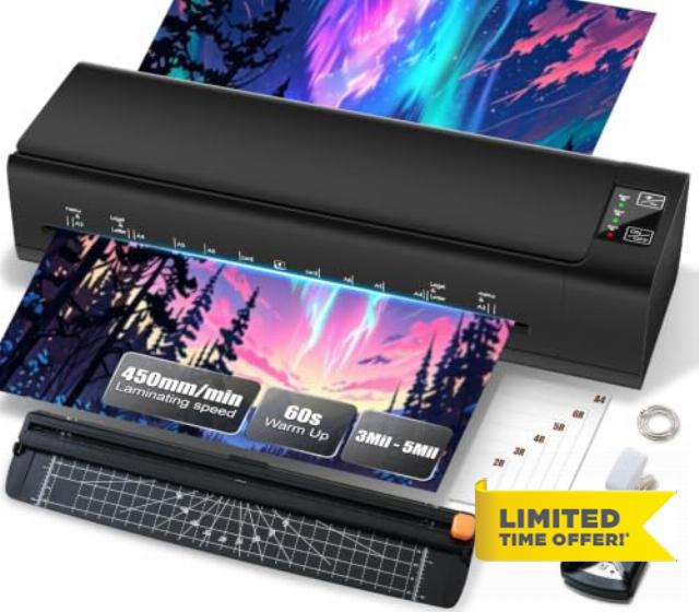 13 inch Laminator Machine