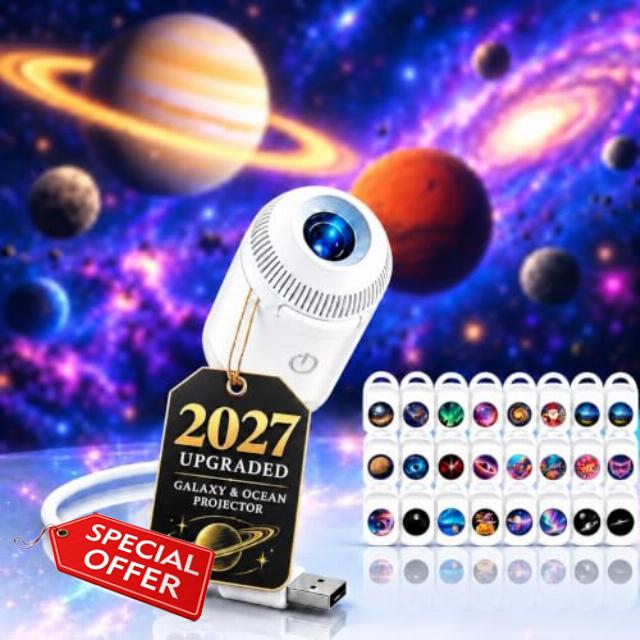 24 Films Galaxy Projector Night Light
