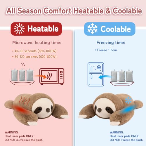 Adjustable 3-5 lbs Microwaveable & coolable