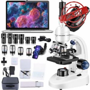 Trinocular Microscope 40X-5000X Magnification