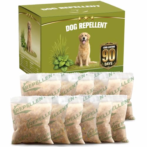 Dog Pee Repellent for Garden & Yard-12P Dog Deterrent Indoor