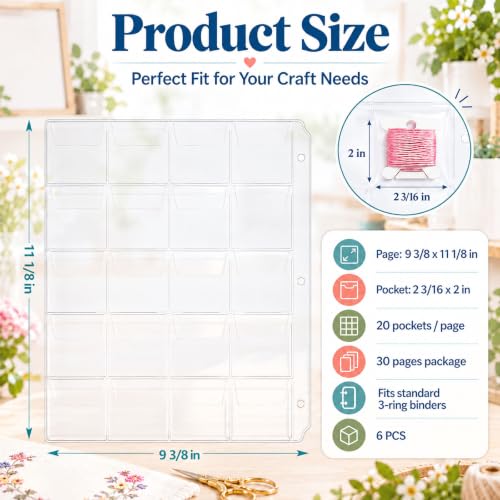 Holds 600 Bobbins for Embroidery Floss