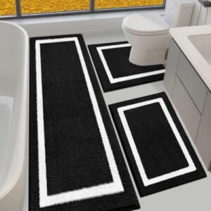 Non-Slip Absorbent Microfiber Bath Mat