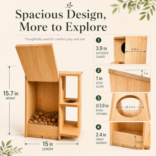platform feeding & nesting – all-season outdoor haven.