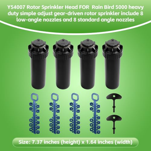 40°-360° Adjustable with Screwdriver & Nozzle 4 Pack