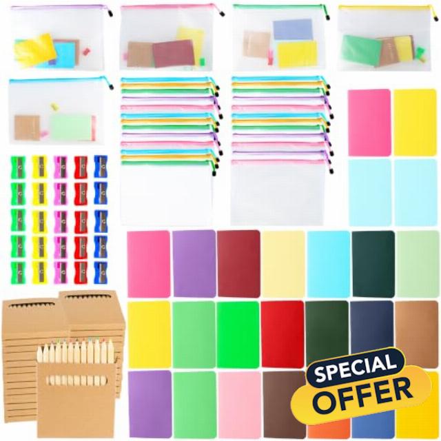 Operation Christmas Box Filler Bulk Supply 375 Pcs 25 Sets                                                          Colored Pencils Included