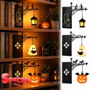 Library Lantern Mini Bookshelf Lamp