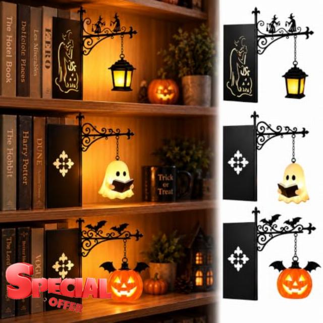 Library Lantern Mini Bookshelf Lamp
