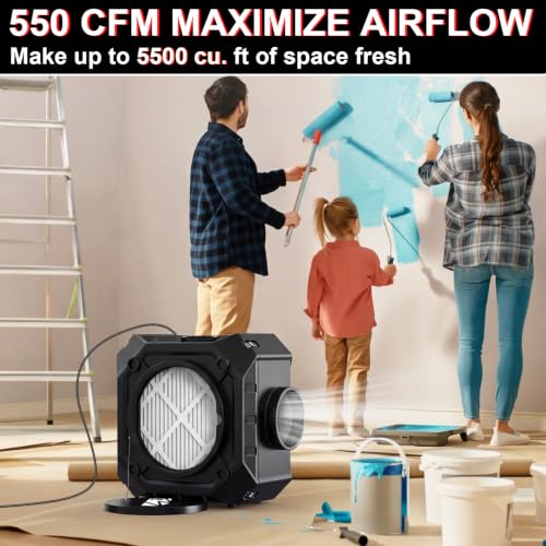 Heavy Duty Air Cleaner with MERV-10 Filter