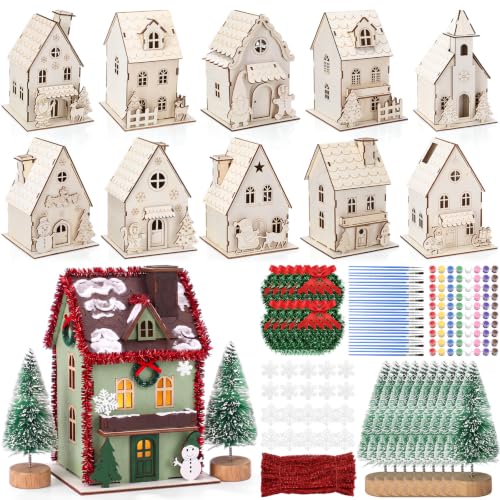 Unfinished Cabins for Painting Parties