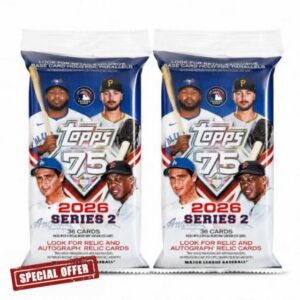 2026 Topps Series 2 Baseball Jumbo Value Pack Bundle