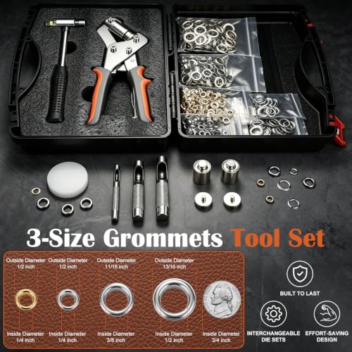 3 Sizes (1/2" 1/4" 3/8")