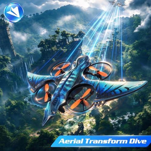 RC Pterodactyl for Kids 8-12 RC Drone Flying Pterosaur Toys for Hobbyists