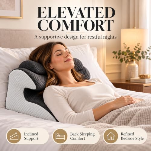 Bed Wedge Pillow with Arm Hole