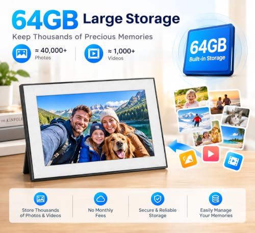 Share Photos & Videos via Frameo App