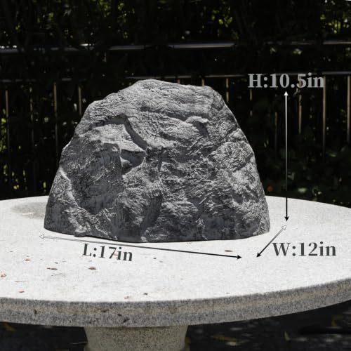 Hollow Resin Stone for Outdoor Garden Yard Concealment
