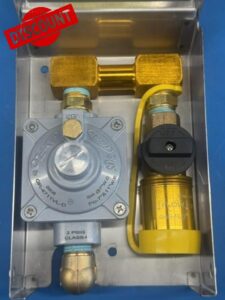2 PSIG Natural Gas Propane Outlet Box