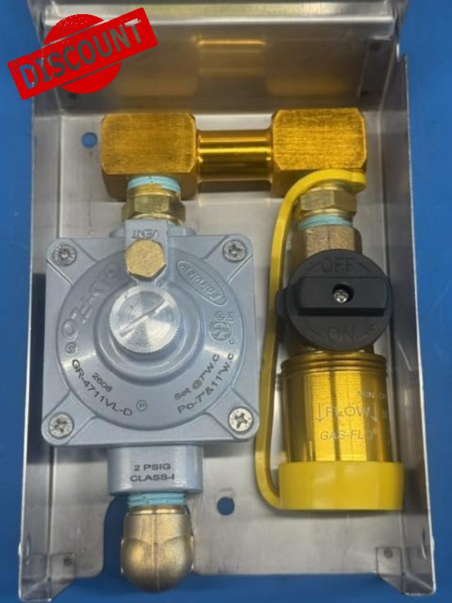 2 PSIG Natural Gas Propane Outlet Box
