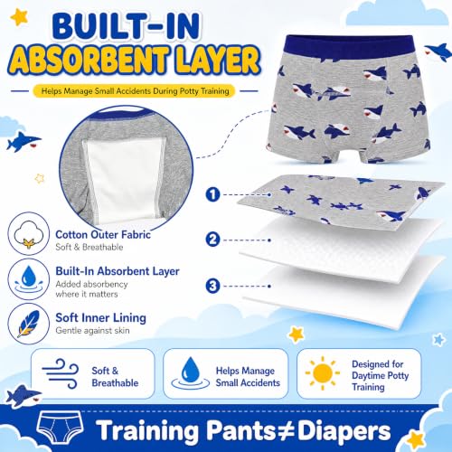 Helps Boys Feel Slight Wetness & Build Independence for Daytime Potty Training
