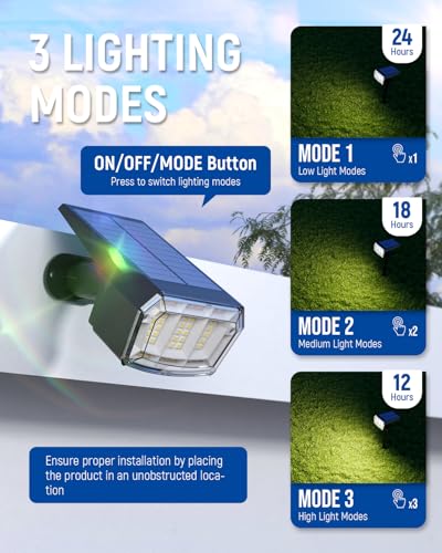 3 Lighting Modes