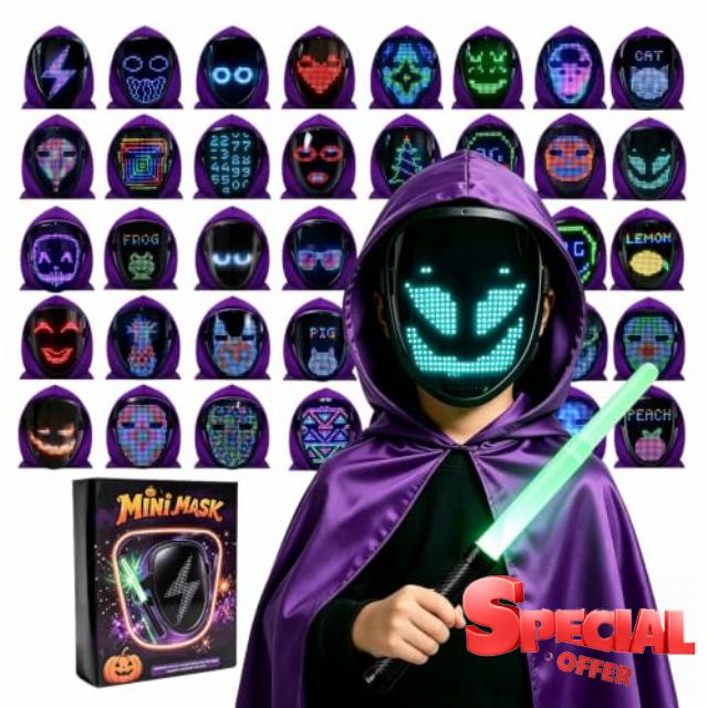 LED Mask & Magic Wand