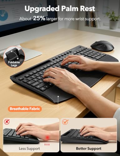 Full Size with Wrist Rest