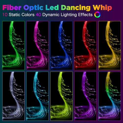 6ft Fiber Optic Lights