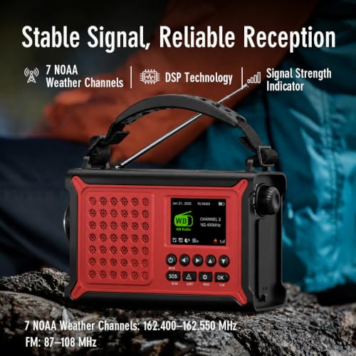 FM Radio Digital Tuning Color Display
