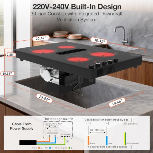 3-Speed Downdraft Exhaust System