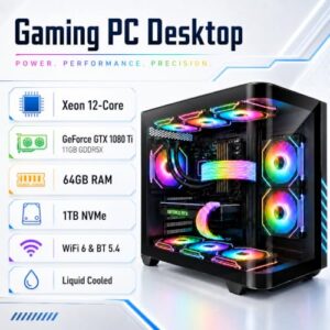 GeForce GTX 1080 Ti 11GB                                                          64GB RAM