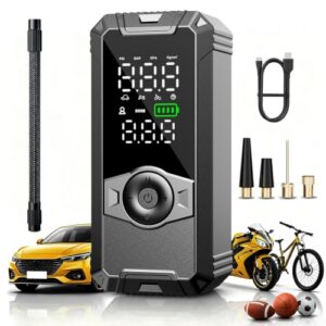 4X Faster 150 PSI Air Compressor                                                          Digital Tire Pressure Gauge