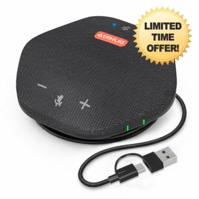 AIRHUG 06 Bluetooth & USB Speakerphone