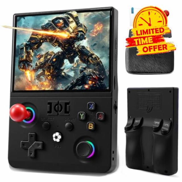 R36Max 2 Retro Handheld Game Console