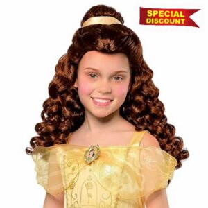 Party City Disney Princess Beauty and the Beast: Belle Wig for Kids