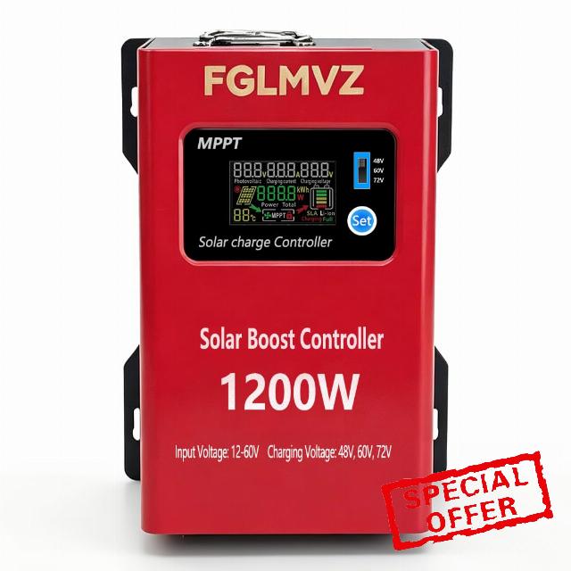 30A MPPT Boost Solar Controller 1200W