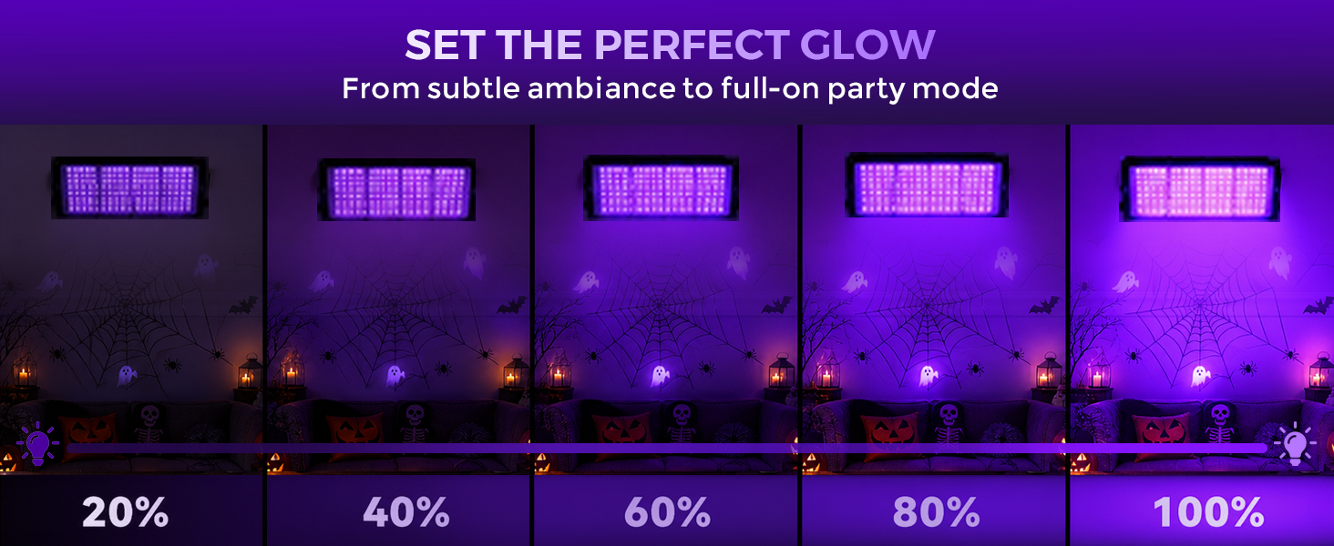 2pack black light Halloween
