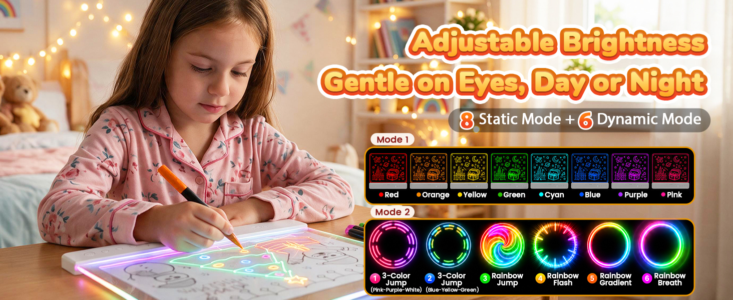 led drawing board for kids