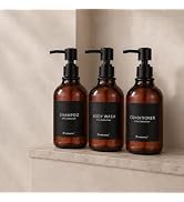 3-chamber shower and conditioner dispenser wall mount no drill