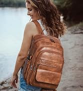 leather backpack