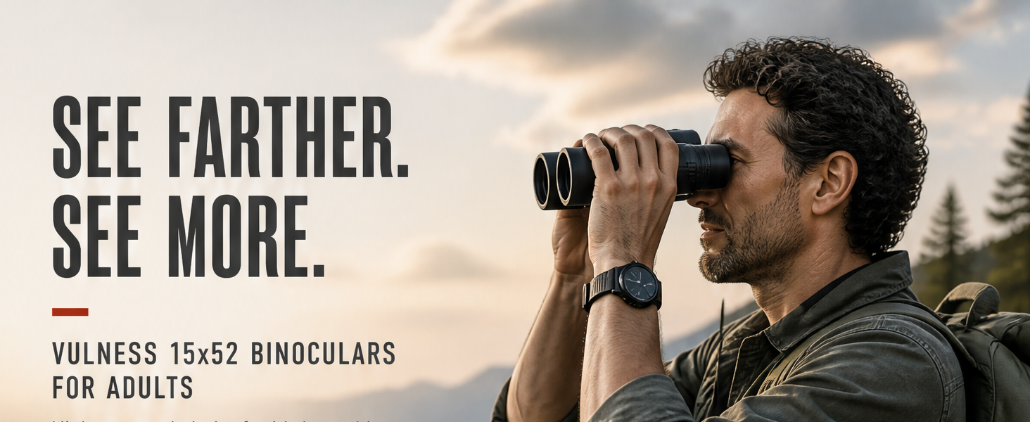 See farther. See more.
