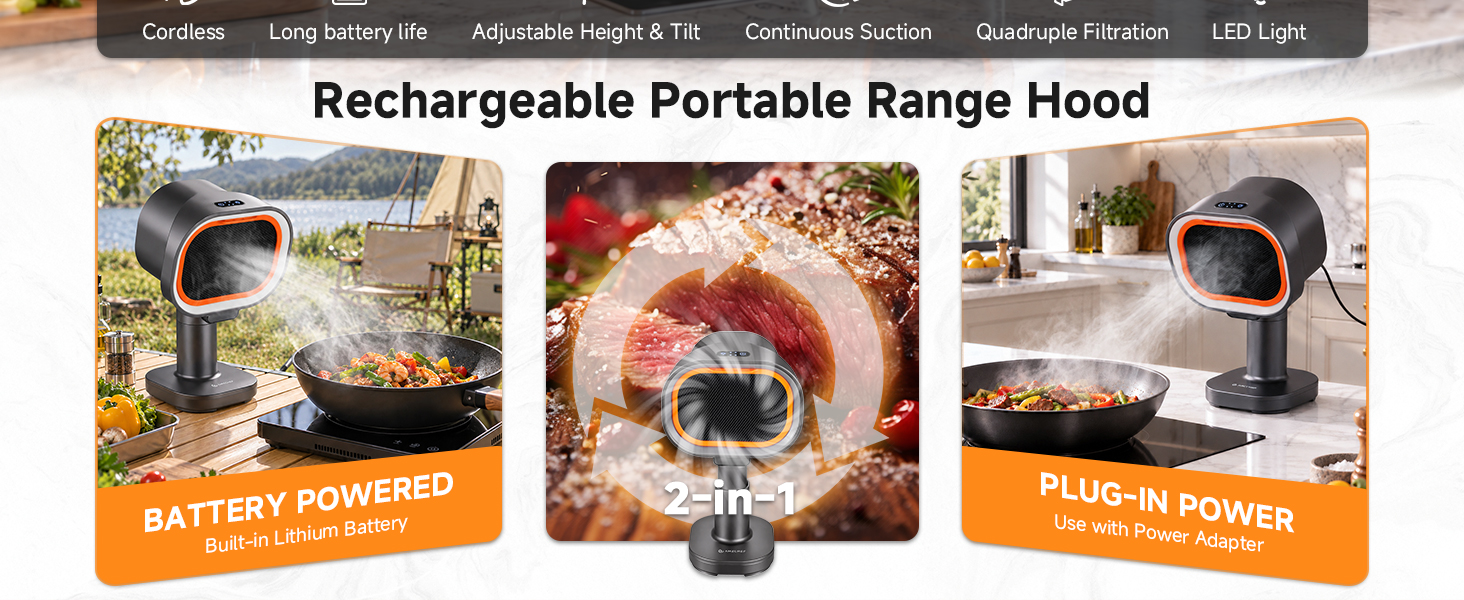 portable range hood