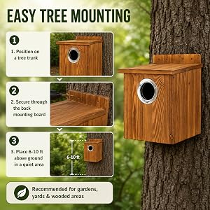 Designed for Outdoor Tree Mounting