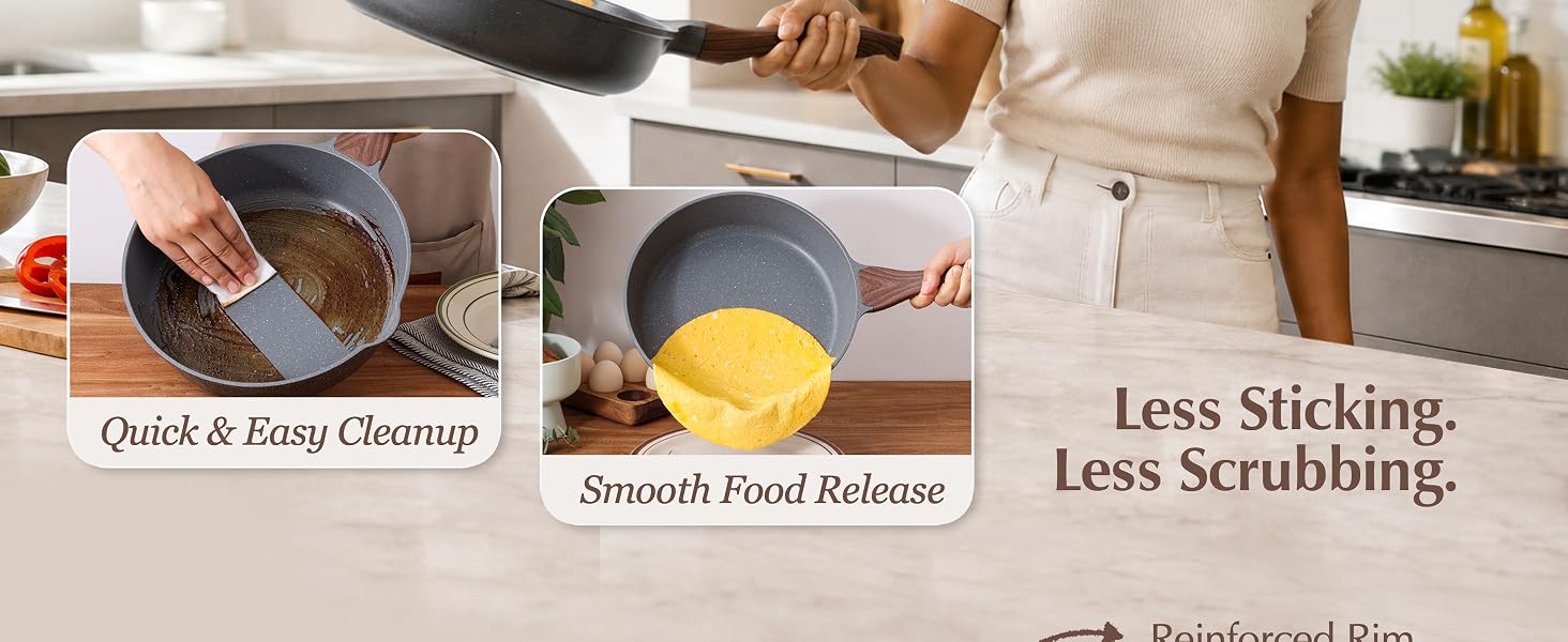Designed to makeeveryday cooking easier on your hands.