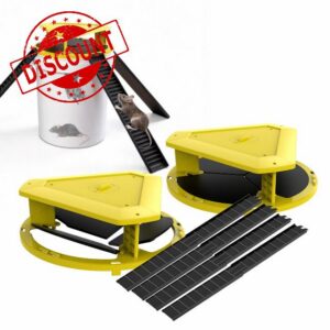 Mouse Trap Bucket-Mouse Traps Auto-Reset