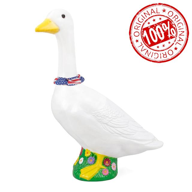 23-Inch Porch Goose Statue