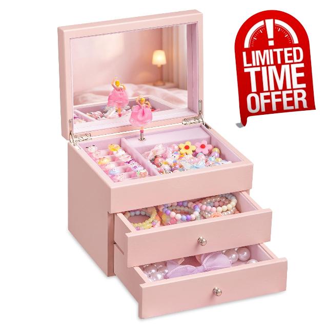 Miratino Musical Jewelry Box for Girls